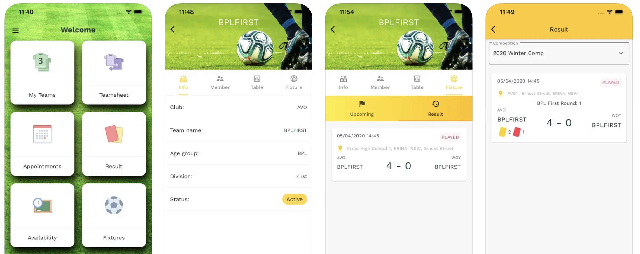 mobile app